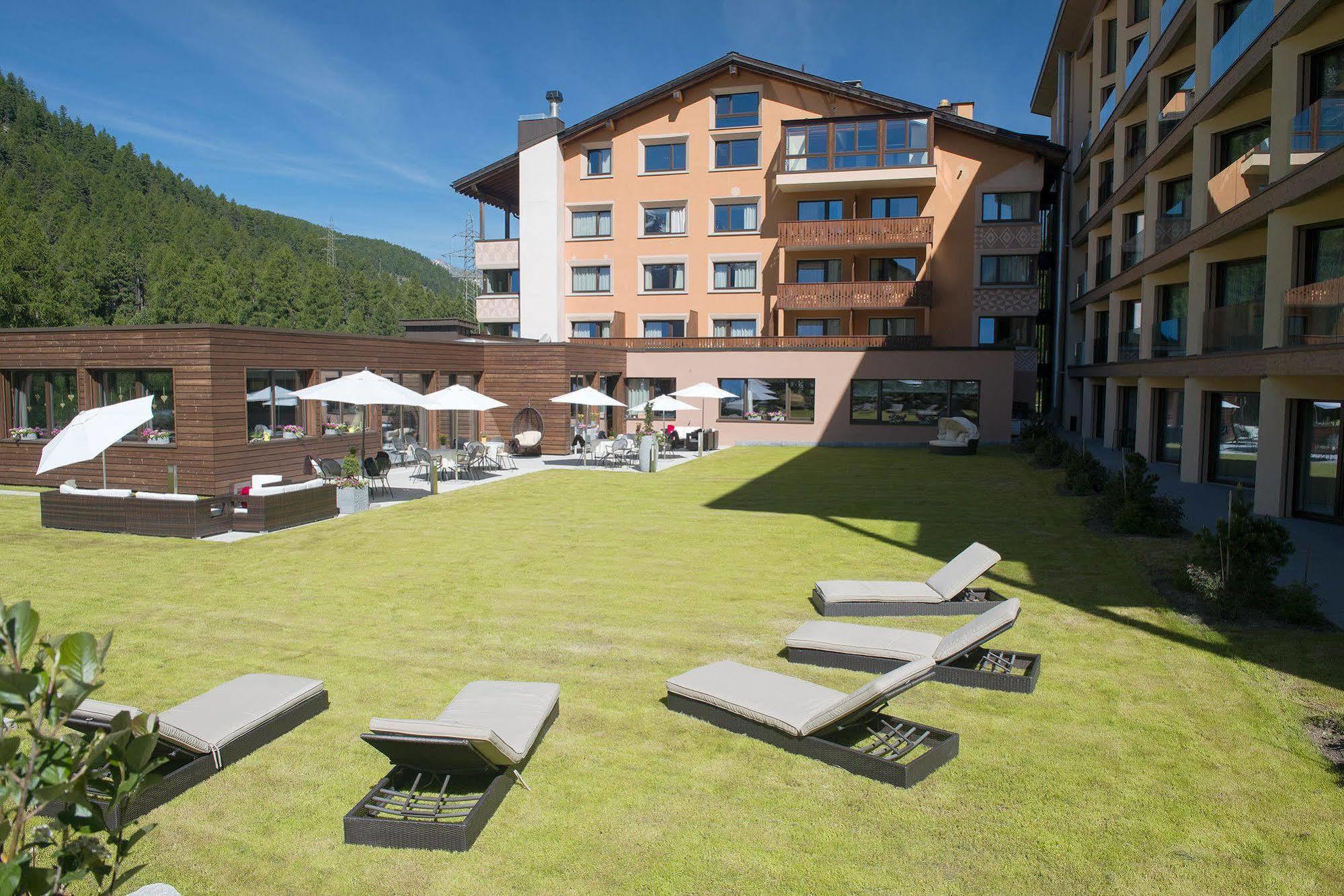 Hotel Palü Pontresina Buitenkant foto