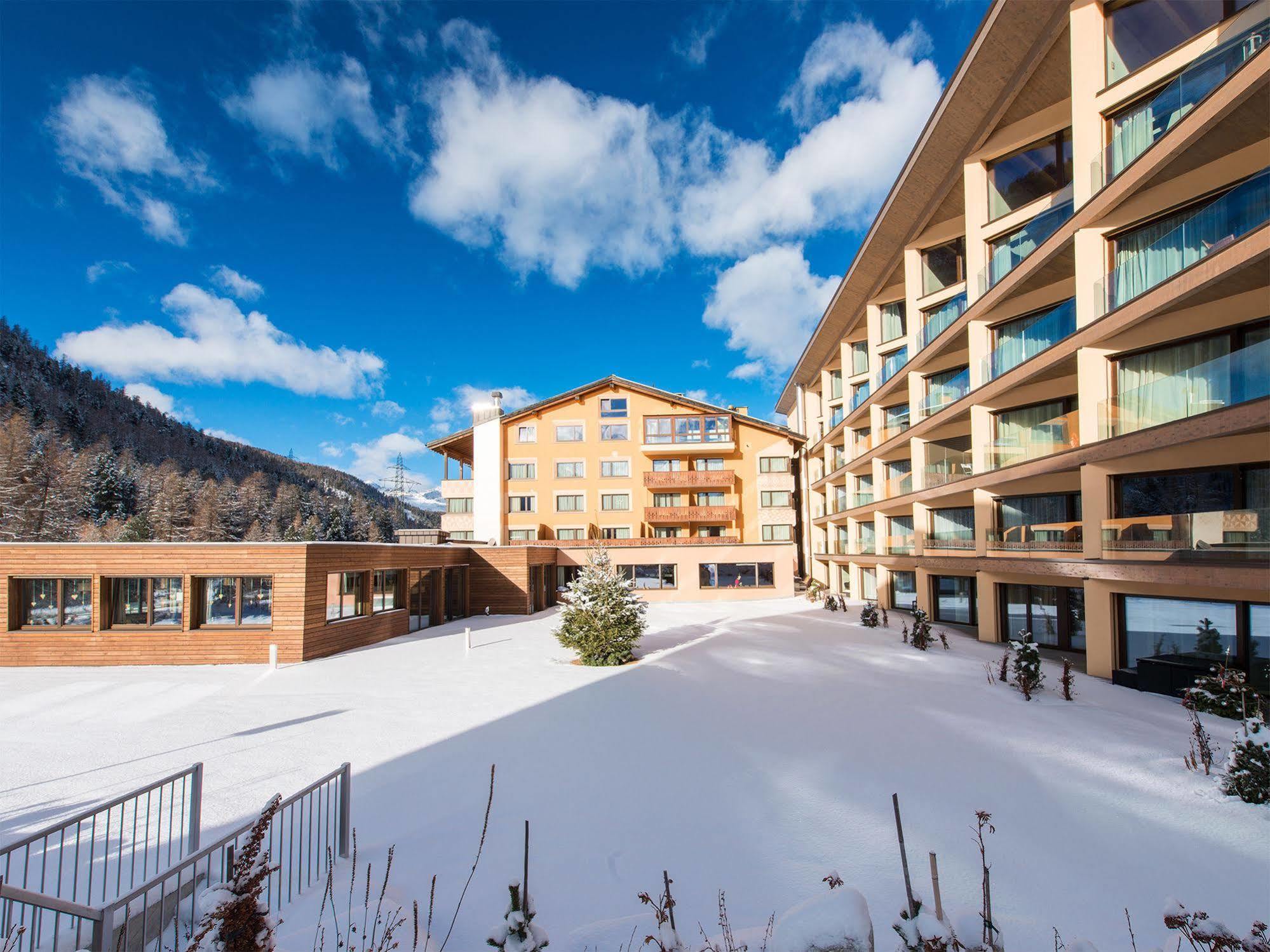 Hotel Palü Pontresina Buitenkant foto