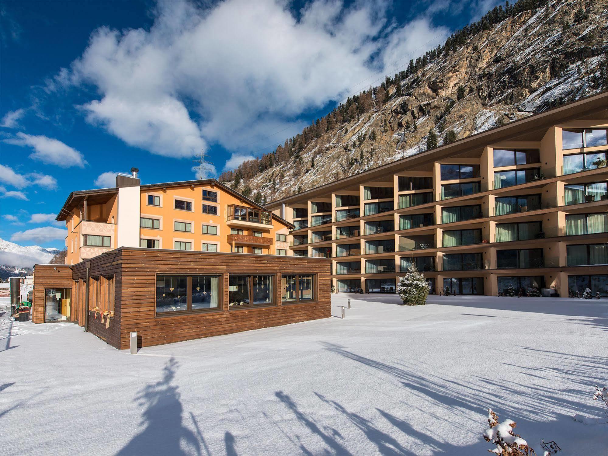 Hotel Palü Pontresina Buitenkant foto